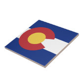 コロラド州の旗 タイル (側面)