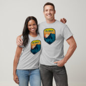 コロラド州の日の出とエルバート山 Tシャツ (ユニセックス)