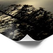 コロラド州の春上空の雲の上に昇る太陽。 ポスター (コーナー)