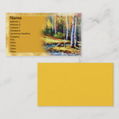 コロラド州の流れの芸術 名刺 (正面/裏面)