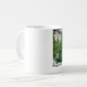 コロラド州の滝のコーヒー・マグ コーヒーマグカップ (正面左)