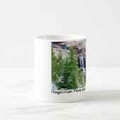 コロラド州の滝のコーヒー・マグ コーヒーマグカップ (中央)
