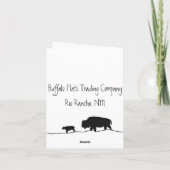 コロラド州の滝2のカード カード (裏面)