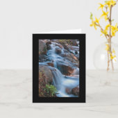 コロラド州の滝2のカード カード (黄色い花)