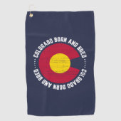 コロラド州の生まれ、繁殖させた天然ゴルフタオル ゴルフタオル (正面)