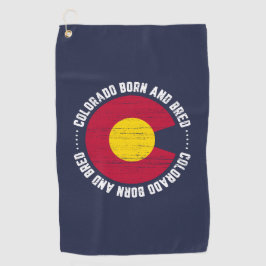 コロラド州の生まれ、繁殖させた天然ゴルフタオル ゴルフタオル