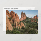 コロラド州の神々のカラフル庭 ポストカード (正面/裏面)