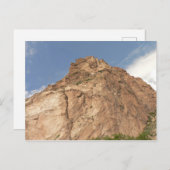 コロラド州の神々の庭、ホワイトロック ポストカード (正面/裏面)