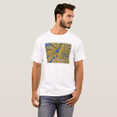 コロラド州の秋 | アスペンの森の紅葉 Tシャツ (正面フル)