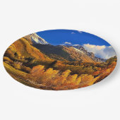 コロラド州の秋 ペーパープレート (アングル)