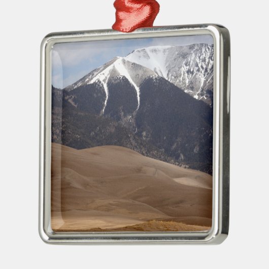 コロラド州の素晴らしい砂丘の国立公園の記念品 メタルオーナメント (左)