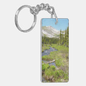 コロラド州の素晴らしさの景色のキーホルダー キーホルダー (正面左)
