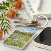 コロラド州の素晴らしさの景色のキーホルダー キーホルダー (正面右)