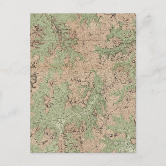 コロラド州の経済的な特徴 ポストカード (正面)