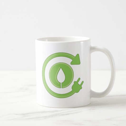 コロラド州の緑のコーヒー・マグを保って下さい コーヒーマグカップ (右)