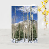 コロラド州の荒野 カード (黄色い花)