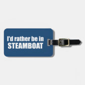 コロラド州の蒸気船春へ ラゲッジタグ (正面横)
