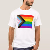 コロラド州の誇り LGBTQ プログレスプライド Tシャツ (正面)