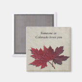 コロラド州の誰かがYou Magnetを愛している マグネット (正面/裏面)