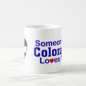 コロラド州の誰かは私を愛します コーヒーマグカップ (中央)