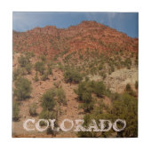 コロラド州の赤い岩 タイル (正面)