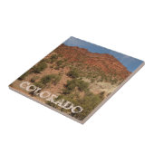 コロラド州の赤い岩 タイル (側面)