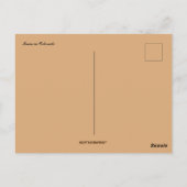 コロラド州の鉄道 ポストカード (裏面)