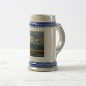 コロラド州の雪の山々 ビールジョッキ (正面右)