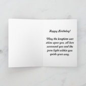 コロラド州の鳩のバースデー・カード カード (内部)