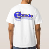 コロラド州のopenbangleのワイシャツ tシャツ (裏面)