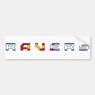 コロラド州のRaversのステッカー バンパーステッカー