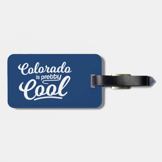 コロラド州はかなり素敵 ラゲッジタグ (裏面横)