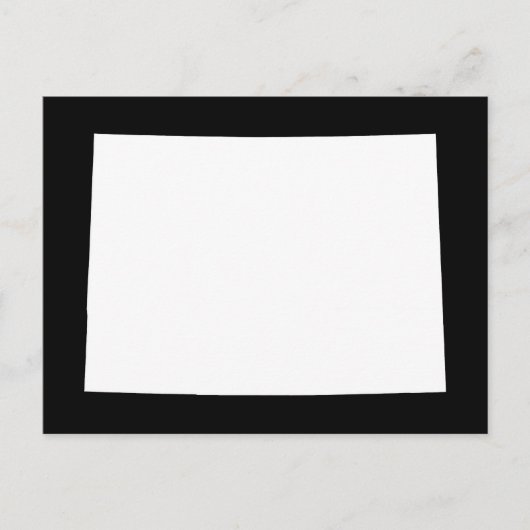 コロラド州への独自の移行のお知らせ ポストカード (正面)