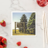 コロラド州へよカラフルうこそ スタンダードカクテルナプキン (インサイチュ)