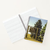 コロラド州へよカラフルうこそ ノートブック (内部)