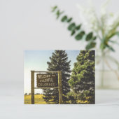 コロラド州へよカラフルうこそ ポストカード (スタンド正面)