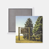 コロラド州へよカラフルうこそ マグネット (正面/裏面)