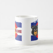 コロラド州を探索 コーヒーマグカップ (中央)