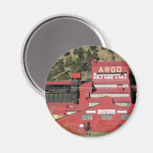 コロラド州アイダホ春アルゴ金ゴールド鉱山&ミル マグネット (正面/裏面)