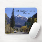 コロラド州アウレイリミッツの秋 マウスパッド (マウス)