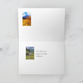 コロラド州アスペン おもてなし感謝テンプレート サンキューカード (内部)