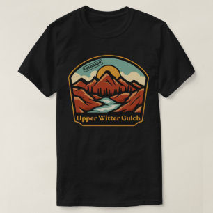 コロラド州アッパーウィッターガルチ Tシャツ