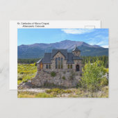 コロラド州アレンスパーク,シエナ礼拝堂の聖キャサリン ポストカード (正面/裏面)