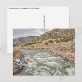 コロラド州アーカンソー川 ポストカード (正面/裏面)