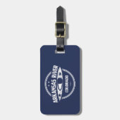 コロラド州アーカンソー川 ラゲッジタグ (正面縦)