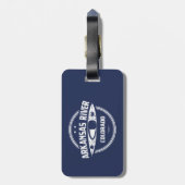 コロラド州アーカンソー川 ラゲッジタグ (裏面縦)