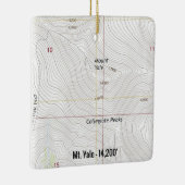コロラド州イェール山フォーティナー セラミックオーナメント (右)