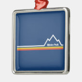 コロラド州ウィンターパーク メタルオーナメント (左)
