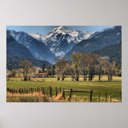 コロラド州エイブラムス山 ポスター