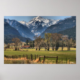 コロラド州エイブラムス山 ポスター